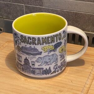 Collectible Starbucks Been There Sacramento Ceramic Mug